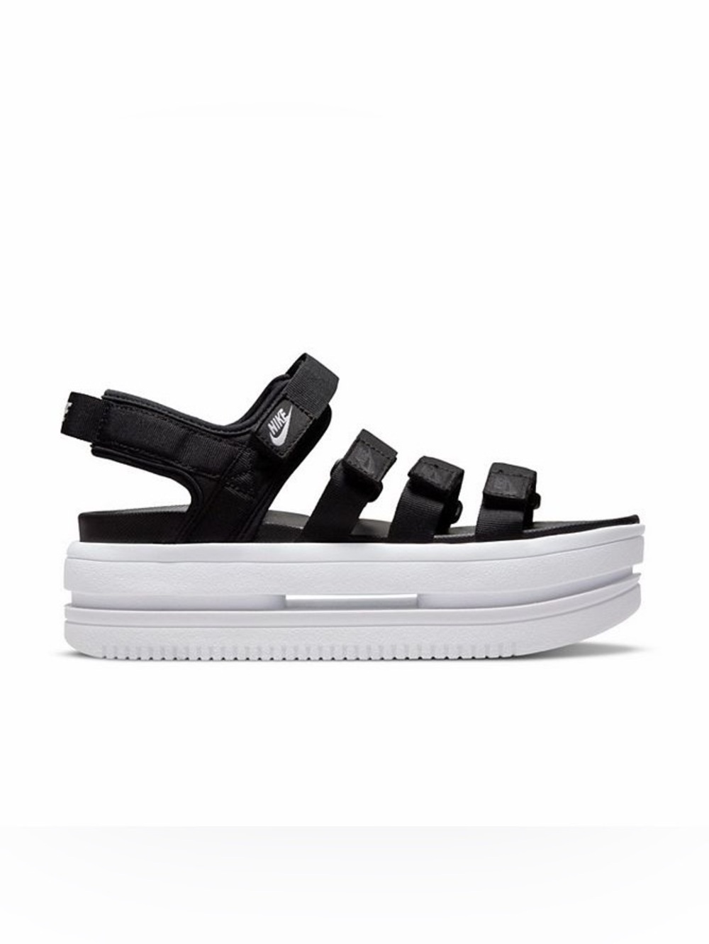 NIKE ICON CLASSIC WOMENS SANDALS 🖤 WOMENS size 8 platform shoe